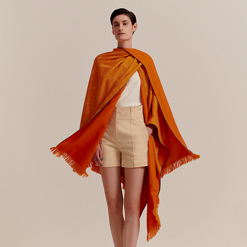 New Libris reversible cape | Hermès Mainland China